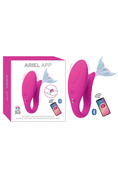 ARIEL APP PEMBE RENKLİ TİTREŞİMLİ UYARICI