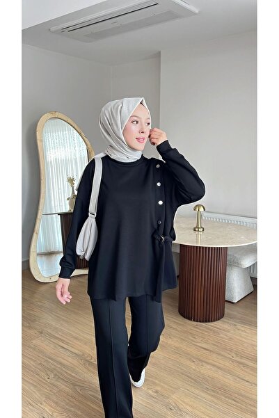 VELLICHOR طقم تشي تشي ديتايلد - أسود