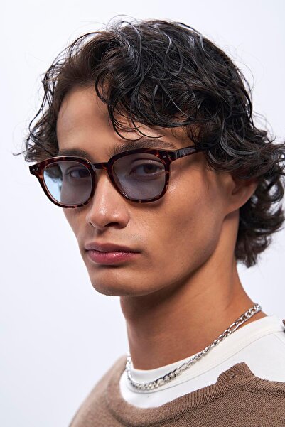 Bilge Karga Nova Leopard Blue Men's Sunglasses