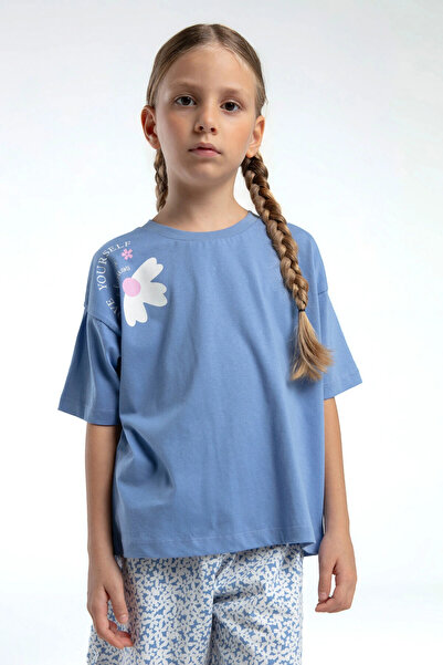 Rolypoly Set pantaloni scurți albaștri pentru fete