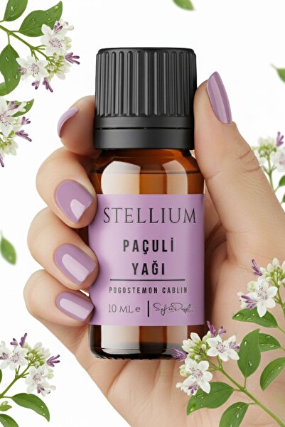 STELLIUM زيت الباتشولي العطري - نقي وطبيعي 100%، زيت الباتشولي العطري - 10 مل