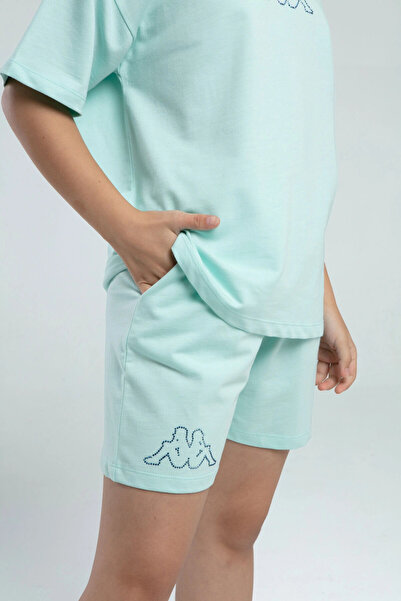 Kappa Girl's Green Shorts Set