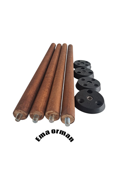 Ema orman 41 cm meşe sehpa ayağı (proje etkinlik)