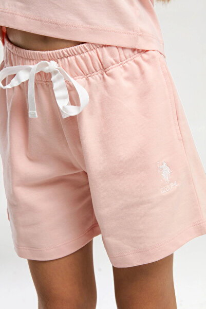 Kappa Girls' Pink Shorts Set