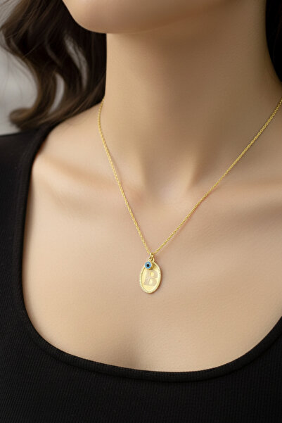 ZEYNEPLİ GOLD 14 Ayar Altın Harfli Kolye