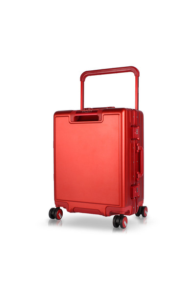 Zeplin Luna PC Policarbon Kabin Boy Valiz Kırmızı