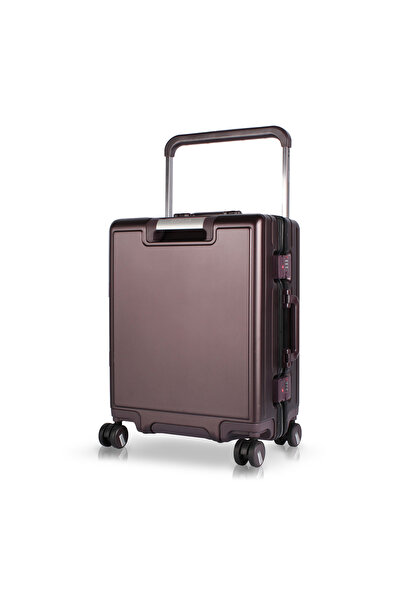 Zeplin Luna PC Policarbon Kabin Boy Valiz Mor