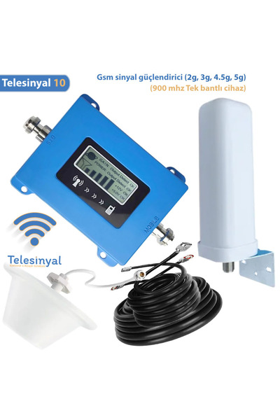 Telesinyal Telefon Sinyal Güçlendirici Ve Yükseltici (TEK BANT)