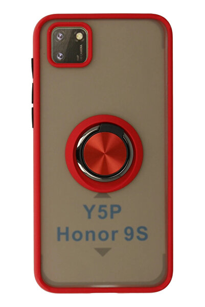 NewFace غطاء سيليكون مونتريال (151719) لهاتف هواوي Y5P من RDBYDN - أحمر