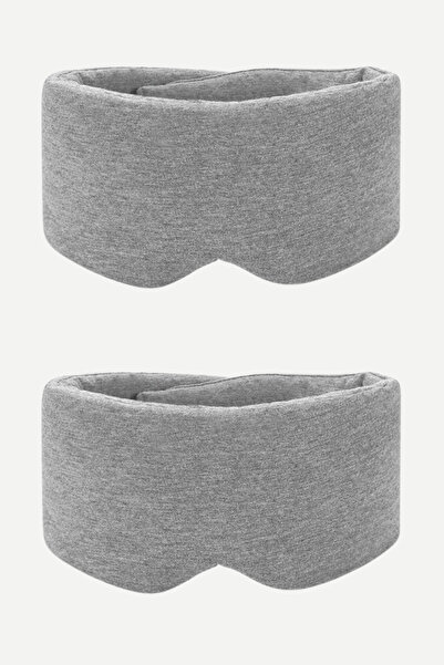 KANGAROO قطعتين من قناع نوم قطني مصنوع يدويًا - تصميم جديد لحجب الضوء