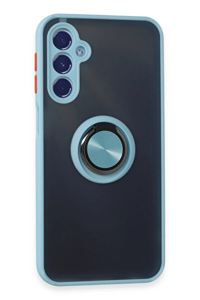 NewFace غطاء سيليكون لهاتف سامسونج جالاكسي M34 5G من RDBYDN مع حلقة مونتريال ...