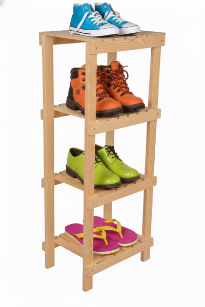 Sedefira Masif Ahşap, Ayakkabılık, Ayakkabı Rafı, Banyo Rafı, Mutfak Düzenley...