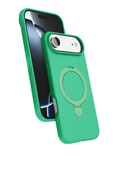 NewFace غطاء Air Regal Magsafe المتوافق مع iPhone 17 (113728) - أخضر