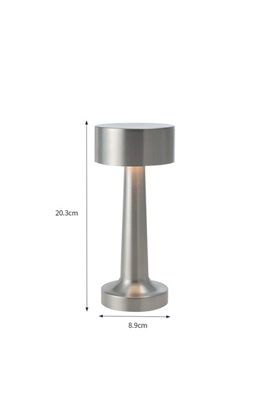 Generic Retro Minimalist Decorative Small Table Lamp Silver