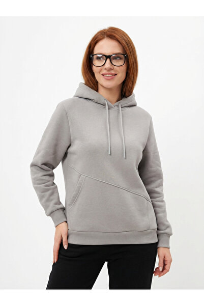 MODENZO حقيبة نسائية من قماش القطن الممشط المضلع بثلاثة خيوط مع جيوب جانبية K...