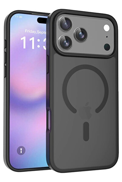 Joko غطاء جوتا ماجسيف متوافق مع هاتف آيفون 17 برو ماكس (170329) - أسود