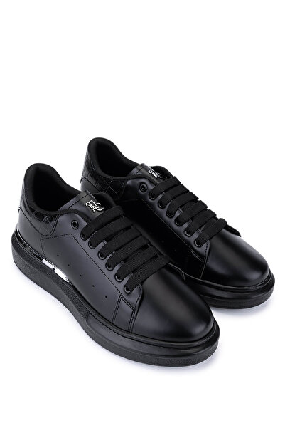 Tamer Tanca Siyah - Erkek Vegan Sneakers & Spor Ayakkabı 804 642 Erk Ayk Sk22/23