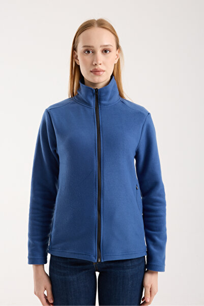 KAPHONE Women's Full Zip 2-Pocket Fleece Jacket