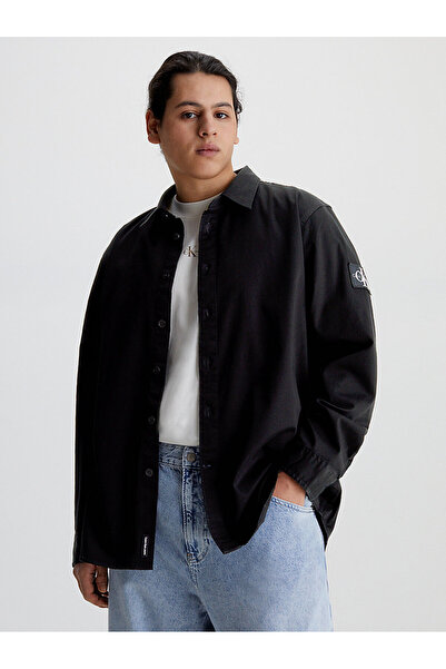 Calvin Klein MONOLOGO BADGE RELAXED SHIRT