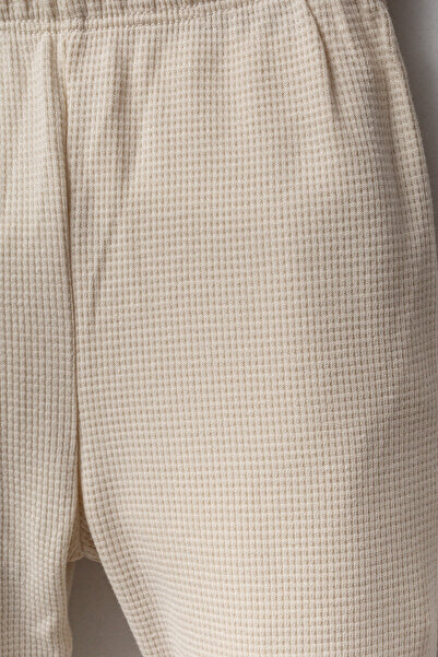 Bebitof My Baby Kumsal 100% Cotton 10-Piece Hospital Release Balloon Rabbit Cream 10110