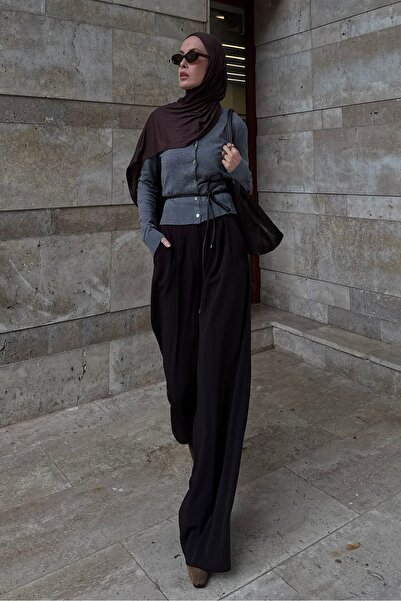 QANU Μίνα Χάιρκα Τζάκετ Γκρι