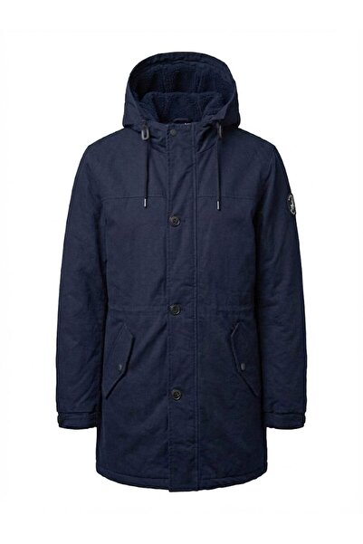 Plus Scorpion Men’s Coat – Elegant, Well-Insulated, with a Long Cut and Refined Hood.