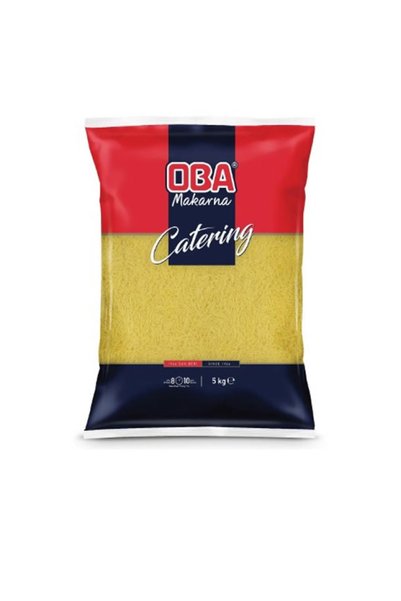 OBA Tel Şehriye Makarna 5 Kg X 3 Adet | Uzun Süreli Stok Paketi