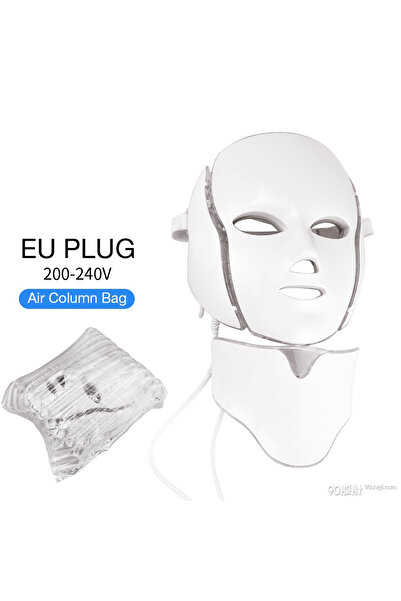 Choice قناع للوجه بـ 7 ألوان LED بدون صندوق، قابس الاتحاد الأوروبي، قناع فوتو...