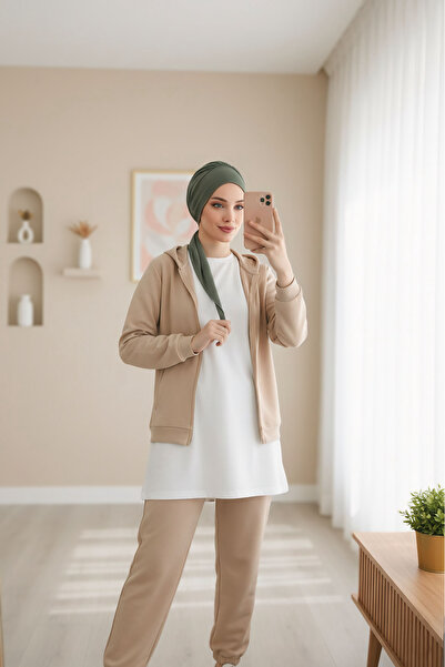 Aisha's Design Bonete ușor de utilizat în patru anotimpuri, kaki, B-49O