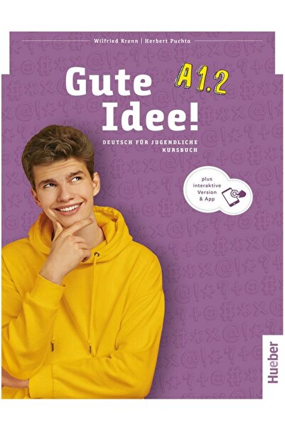Hueber Yayınları فكرة رائعة! كتاب اللغة الألمانية A1.2 بالإضافة إلى النسخة ال...