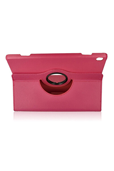 NewFace Rdbydn Lenovo M10 X505F Case 360 Tablet Leather Case (180255) - Pink