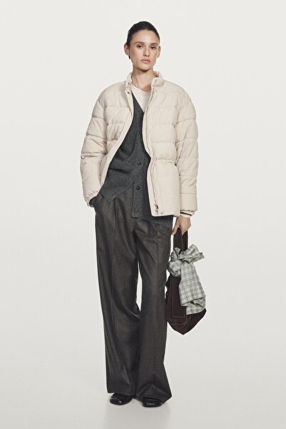 Massimo Dutti Hakim yaka şişme mont