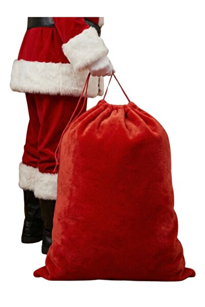 Kostüm Sarayı Santa Claus Gift Sack Large Size (70X100 cm)