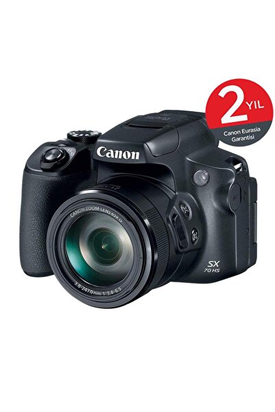 Canon كاميرا Canon PowerShot SX70 HS ذات العدسة الثابتة وتقريب بصري 65x وأفلام بدقة 4K وبلوتوث وواي فاي