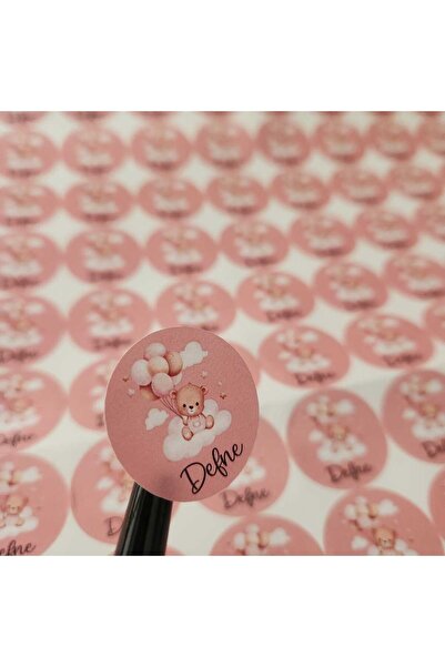 fırsatlar diyarı Hoşgeldin Bebek - Mevlit Etiketi - Parlak Kuşe -Yuvarlak /4 ...