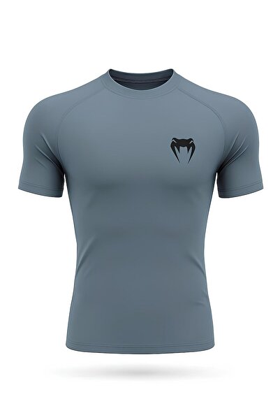 Stylovi Μπλουζάκι γυμναστικής UFC x Venum Premium Smoked Special Fabric Compression Ανδρικό Αθλητικό Μπλουζάκι Προπόνησης Fitness MMA Body