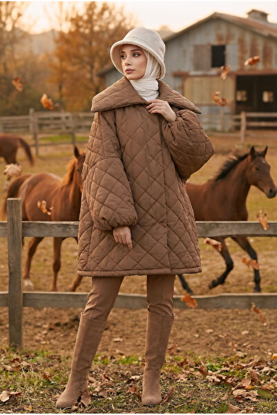 Aisha's Design Winter Plain Cashmere Bucket Hat, B-99Dk, Cream