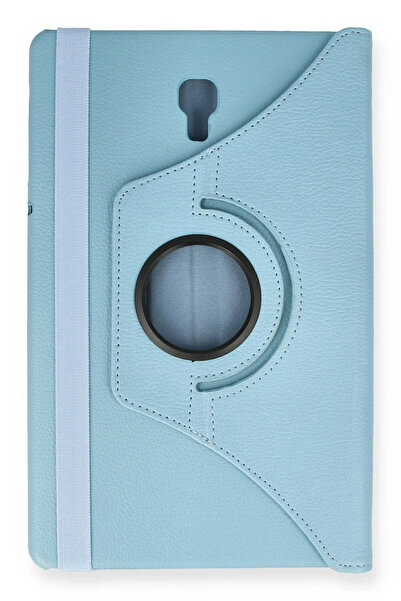 NewFace Rdbydn Samsung Galaxy T590 Tab a 10.5 Case 360 Tablet Leather Case (140609) - Turquoise