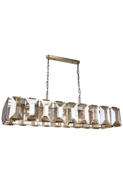 LUCEA TALISCA ESKİTME DİKDÖRTGEN 10'LU AVİZE