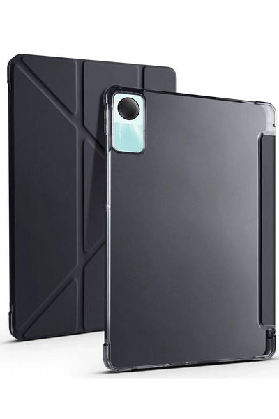 NewFace Rdbydn Xiaomi Redmi Pad Se 4g Case Mars Tablet Case with Pen Holder (151438) - Black