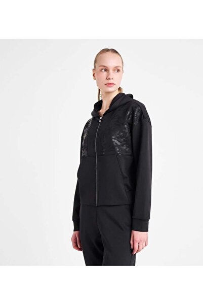 Lescon Women's Zippered Hooded Sweatshirt 25N-2125