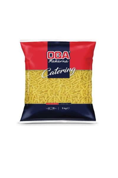 OBA Burgu Makarna 5 Kg | Profesyonel Mutfak Paketi