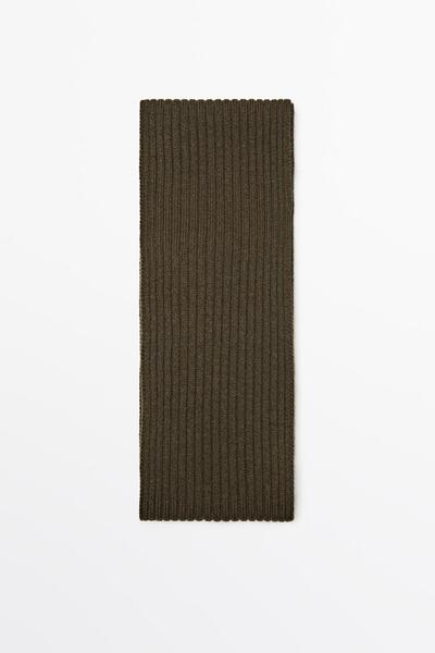 Massimo Dutti İnce fitilli atkı