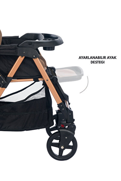 Joell Trendy Çift Yönlü Bebek Arabası