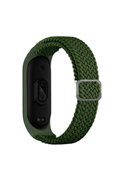 NewFace حزام RDBYDN لساعة شاومي مي باند 4 - (113955) أخضر داكن