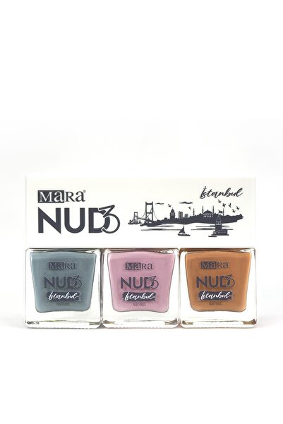 Mara Nude Oje Serisi 3'lü Istanbul