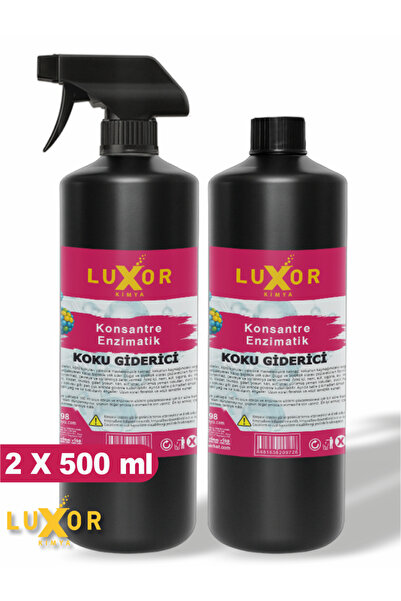 Luxor Kimya 1 LT Konsantre Enzimatik Koku Giderici 2 X 500 ML