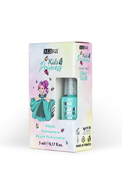 Mara KIDS PRINCESS COCUK OJE MINT YESIL SU BAZLI - 5 ML