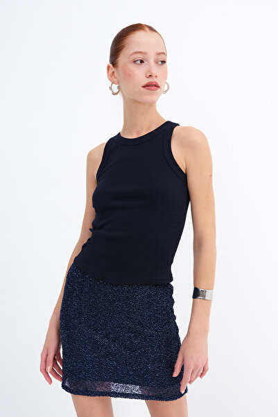 Addax Майка з рваною горловиною на бретелях A13294L7