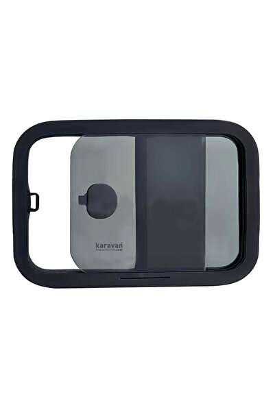 KaravanMalzemecim Sürgülü Karavan Camı 60x40cm Oval Köşe Yerli